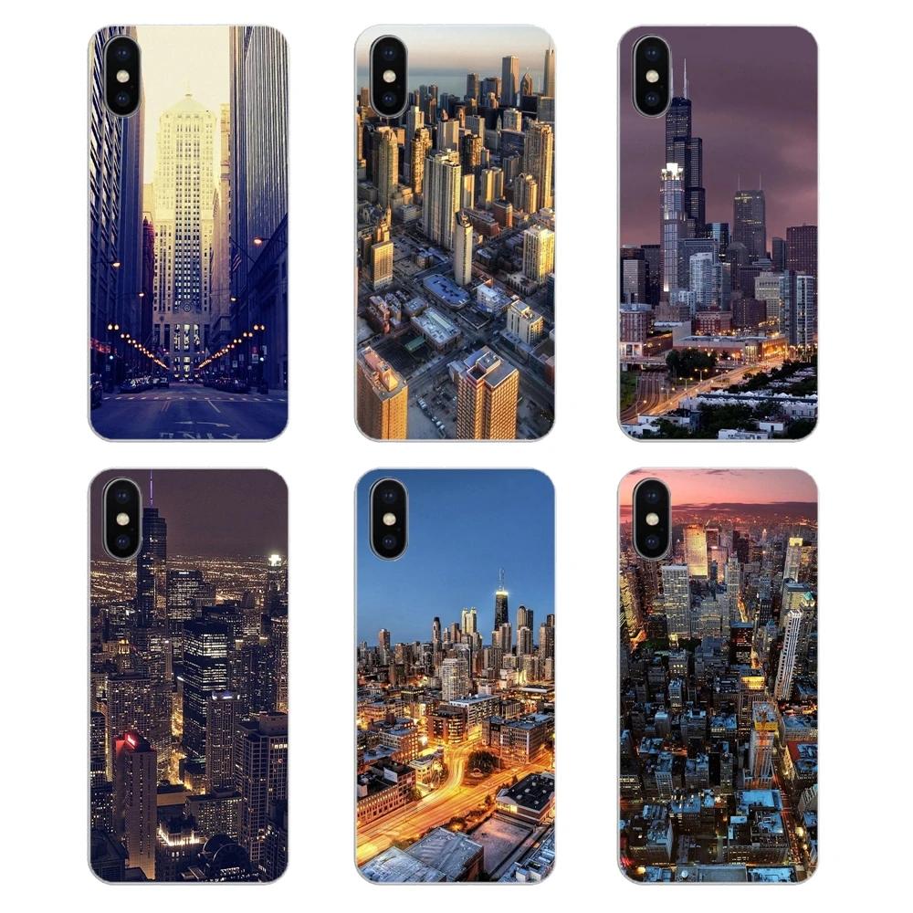 Мягкий чехол из ТПУ для телефона Xiaomi Mi6 Mi 6 A1 Max Mix 2 5X 6X Redmi Note 5 5A 4X 4A A4 4 3 Plus Pro Chicago City