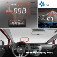 Для SEAT Leon 1 P MK2 5F MK3 2006~-безопасное вождение Экран автомобиля HUD Дисплей проектор отражающее лобовое стекло