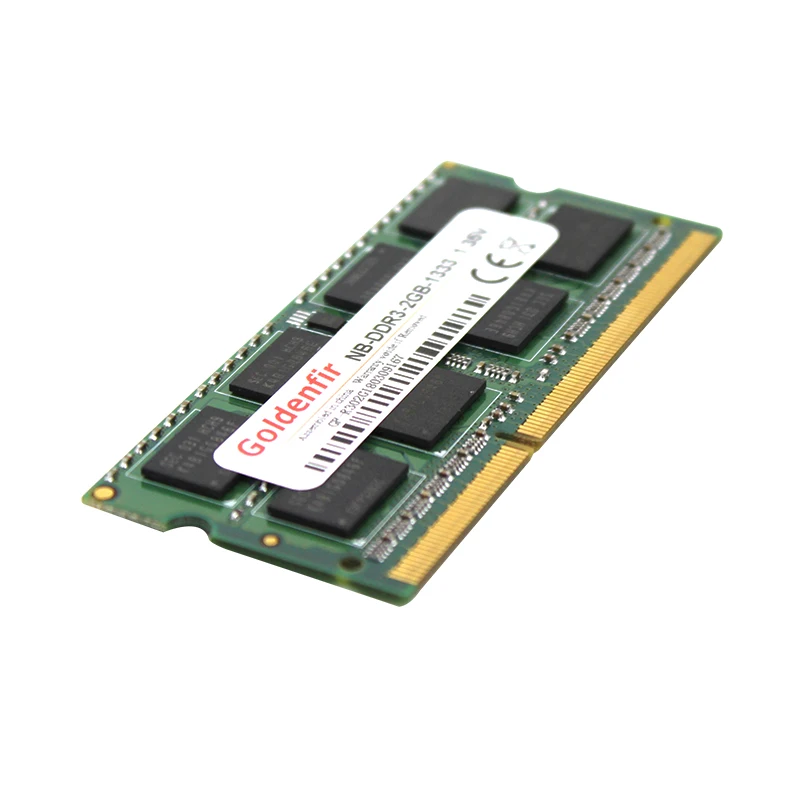 Goldenfir DDR3 2 ГБ/4 ГБ 1066 МГц 1333 1600 МГц PC3-8500 PC3-10600 PC3-12800 SODIMM оперативной памяти оперативная память для ноутбука Тетрадь