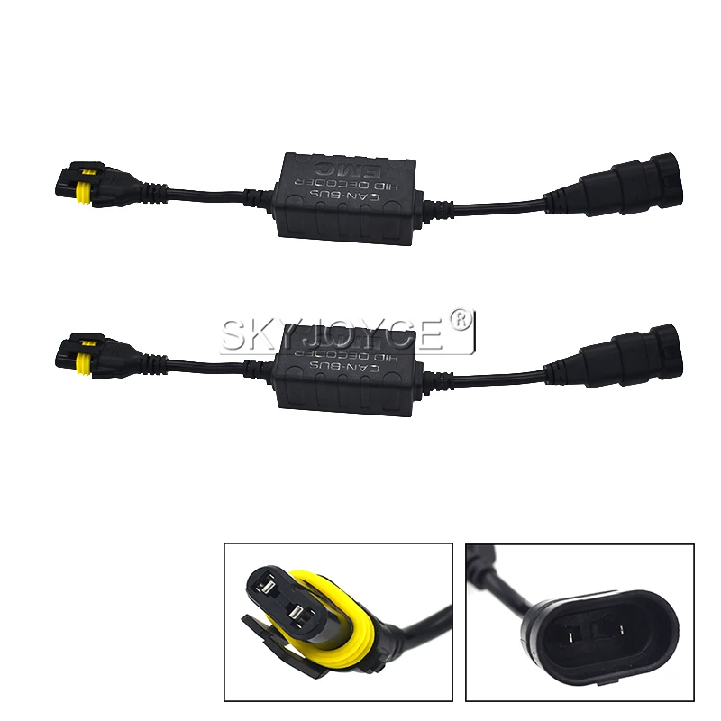 SKYJOYCE 12V 35W AC HID Xenon Conversion Kit Slim Ballast Ceramics HID Xenon bulb H3C 3000K 4300K 6000K 8000K Car Headlight Kit (11)