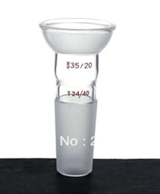 

synthware, Adapter with ball socket, Top joint: 35/20, Bottom joint: 14/20