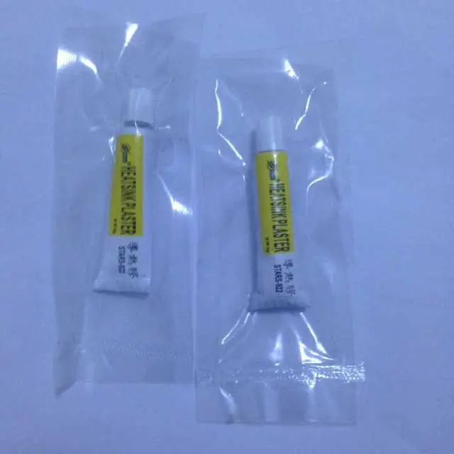 

2x Thermal Conductive Heatsink Plaster Viscous Adhesive Compound Glue For CPU Chip GPU VGA RAM LED IC cooler fan radiator