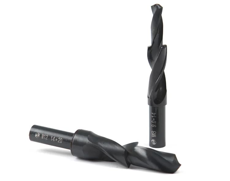 

Screw Countersunk Bit M5 Nitriding Straight Shank 2 Steps Drill 5.5mm to 9.5mm Step Drill Bit for Metal Non-metal