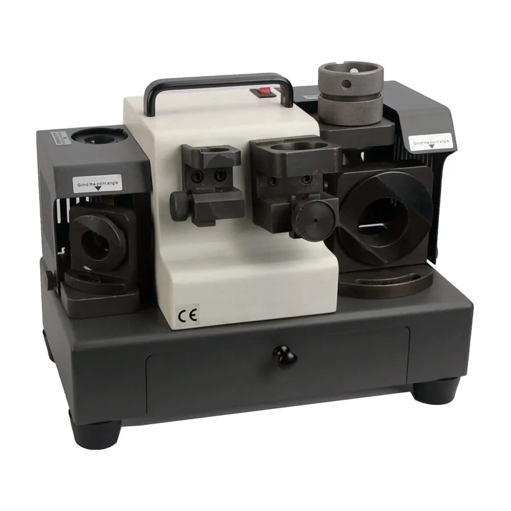 

High Precision Drill Bit sharpeners Complex Grinding Machine 3 - 26 mm Wide Grinding Range Drill Bit Re-sharpener CBN/SDC