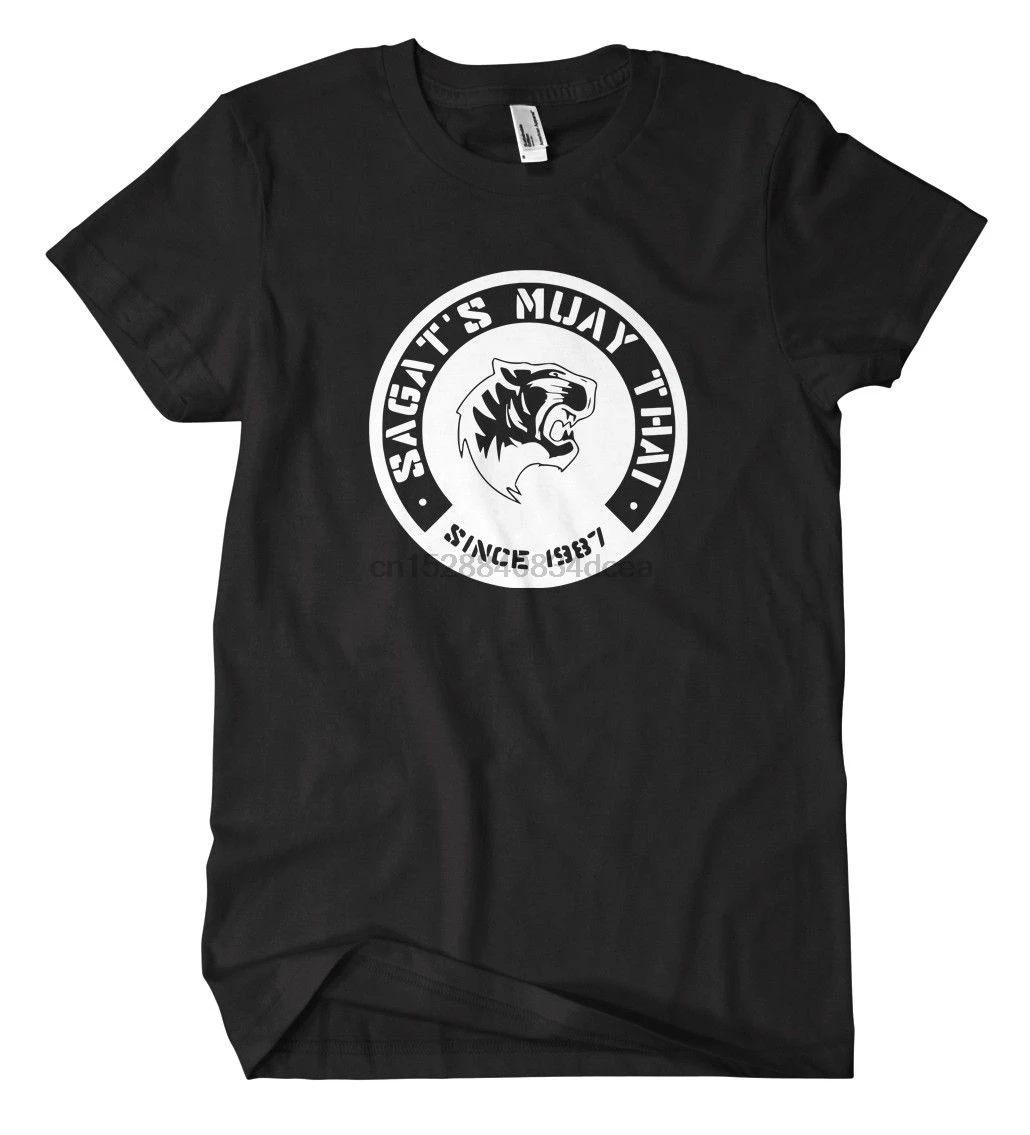 

2019 Fashion Hot sale Muay Thai T-Shirt Spiel Party Gaming Zocken Fighter Hadouken Street Fun tee shirt