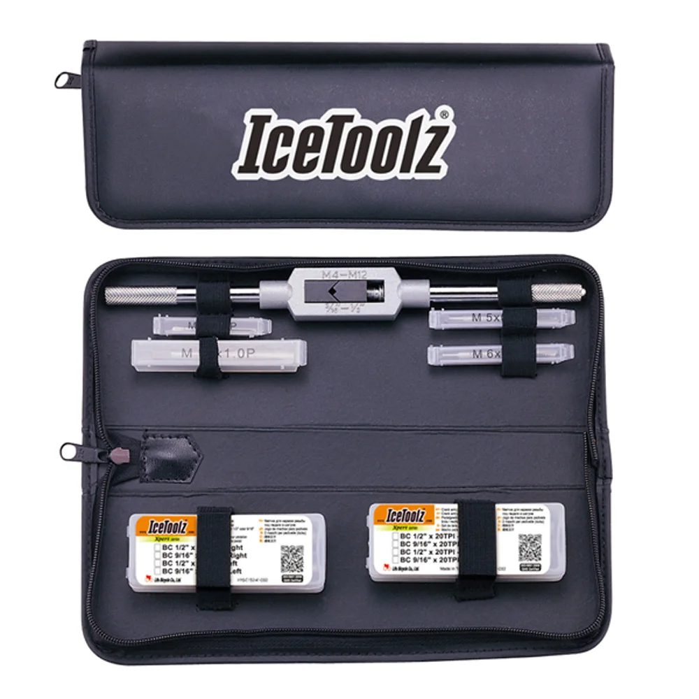 

Icetoolz E158 Complete Tap Set with Handle & Storage Pouch