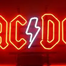 Стеклянный неоновый светильник AC DC