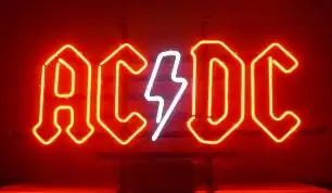 

AC DC Glass Neon Light Sign