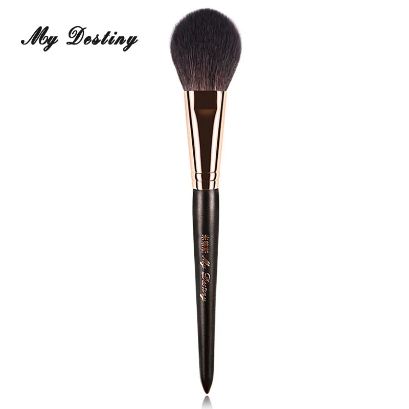 Круглая кисть для румян из козьей шерсти MY DESTINY кисти макияжа 017|brush for|blush brushbrochas