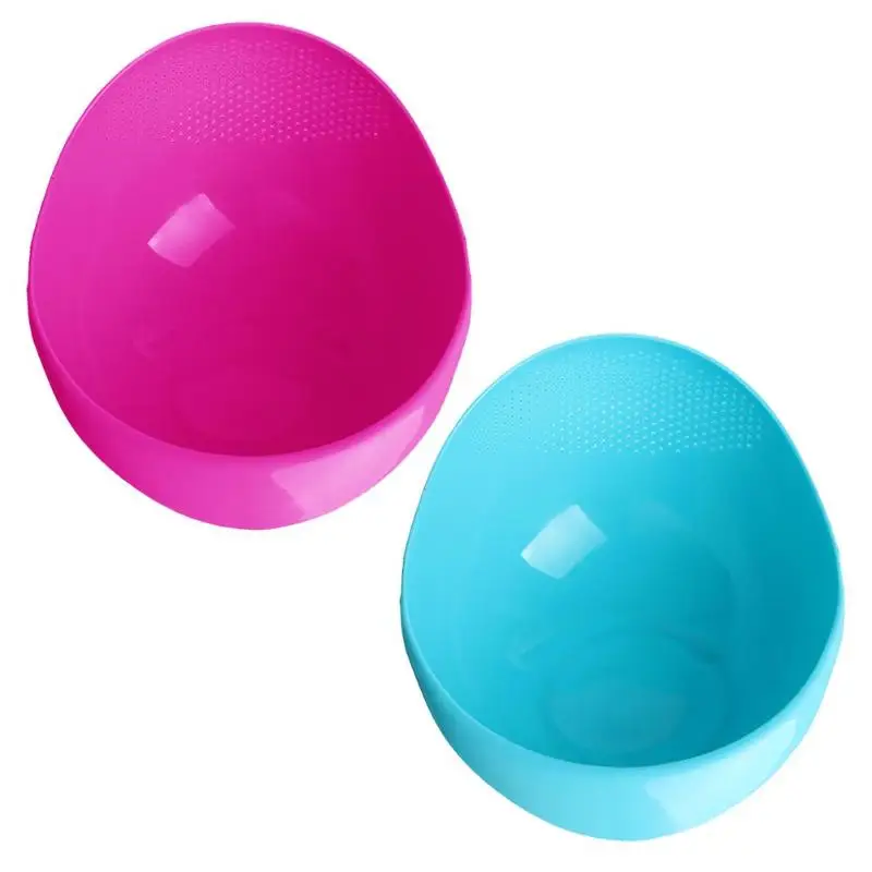 

Thicken Kitchen Creative Rice Washing Colander Basket Plastic Strainer Bowl