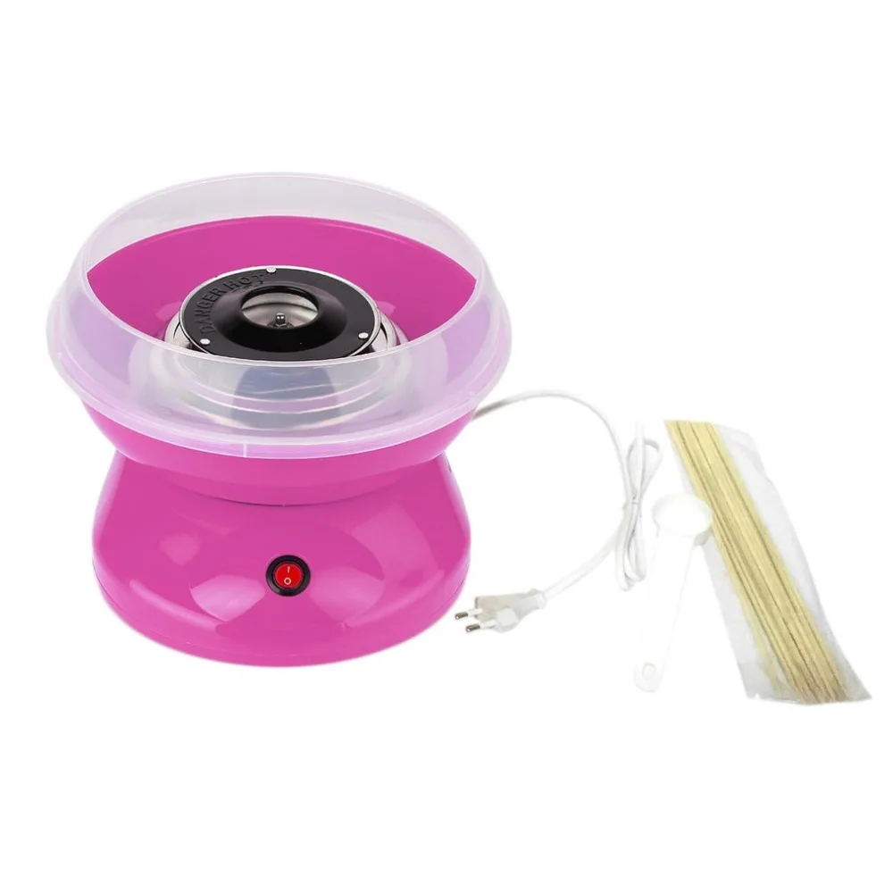 Mini Electric Cotton Candy Maker Marshmallow DIY Machine Portable Household Cotton Sugar Making Device Children Snack Maker