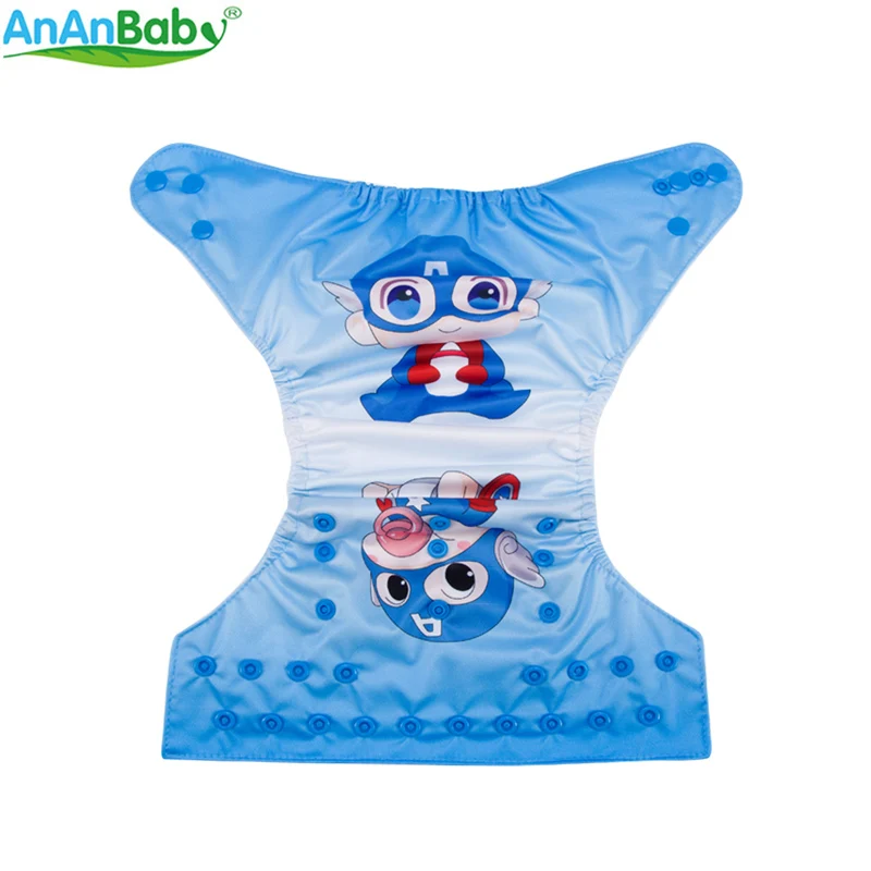 One Size Fit All Cloth Nappy And Washable Breathable PUL Position Prints Cloth Diapers China Supplier DY Series