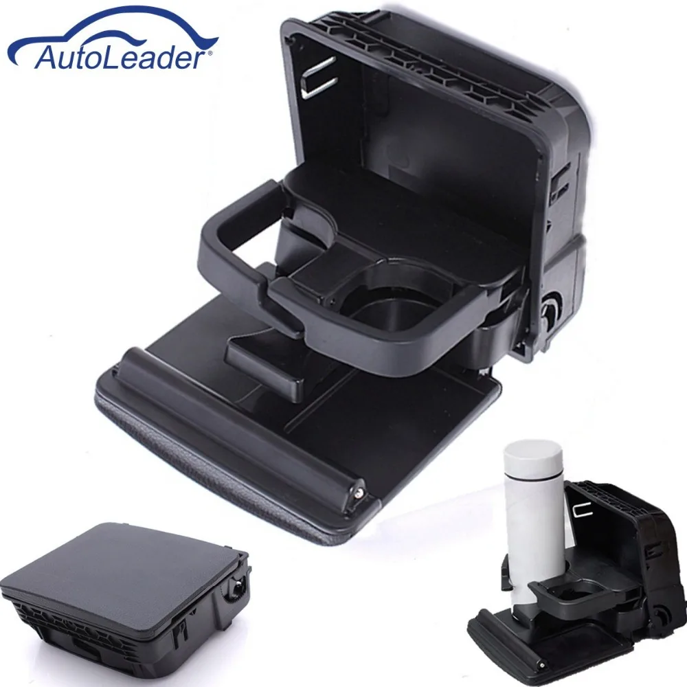 New Central Console Armrest Rear Cup Drink Holder For VW Jetta MK5 5
