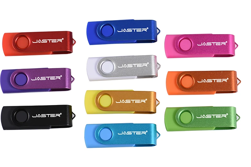 JASTER USB 3,0 Мини Поворотный цветной USB флеш-накопитель 128 Гб 64 ГБ 32 ГБ 16 ГБ 8 ГБ 4 ГБ Хорошее качество креативная флешка