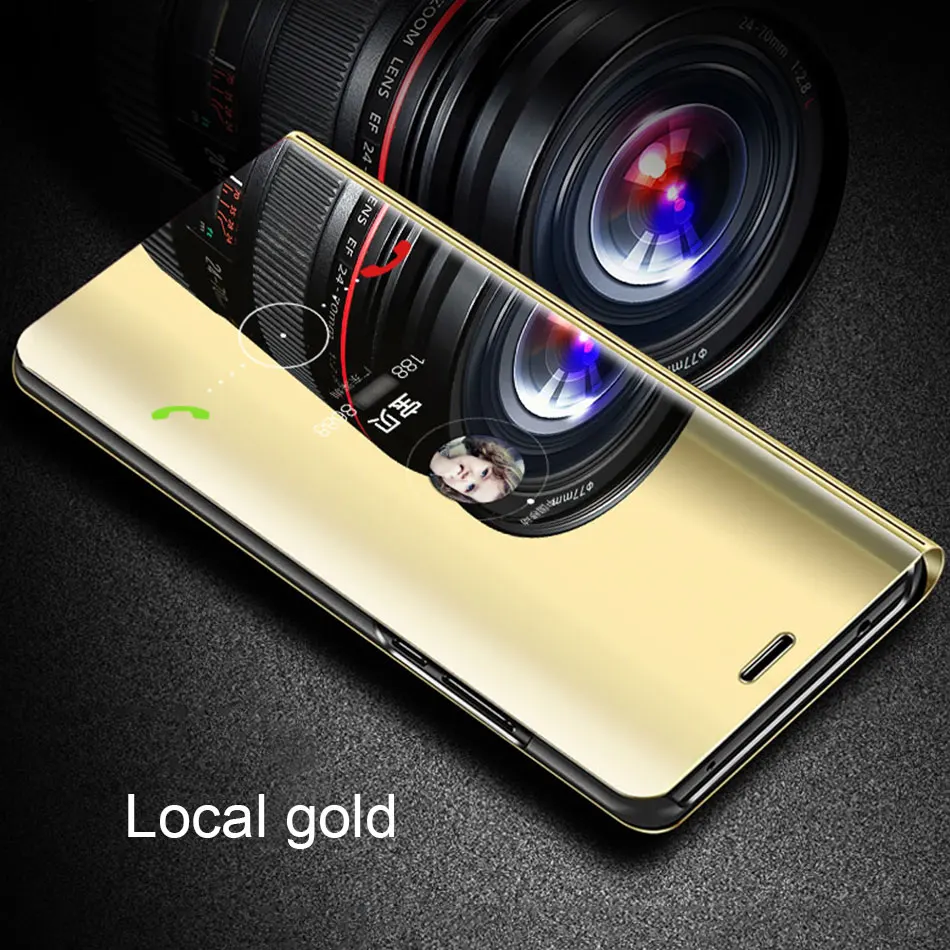 ESSIEN-Luxury-Smart-View-Flip-Case-For-Xiaomi-Redmi-Note-5-Flip-Stand-Leather-Case-For (2)