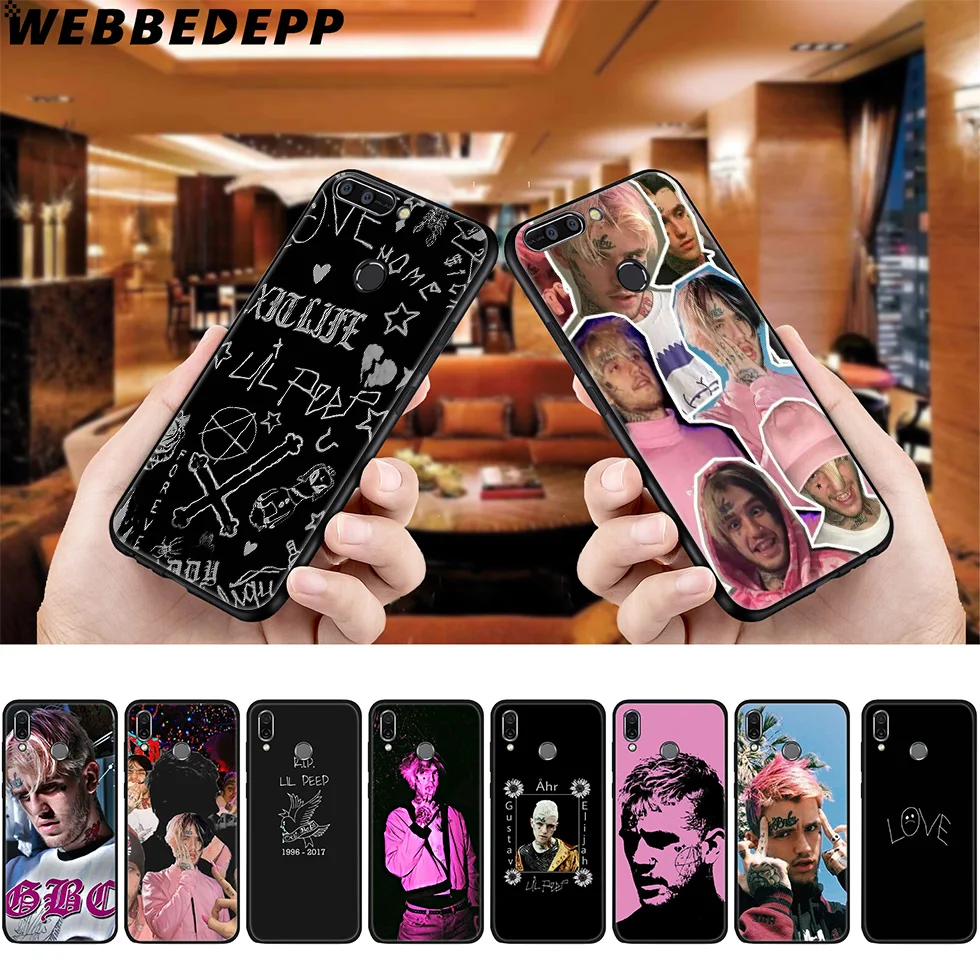 WEBBEDEPP Lil Peep Rip Singer мягкий чехол для Huawei P8 P9 P10 P20 P30 Lite Pro P Smart Z Plus 2019 Y6 Prime 2018 2017 Mini |