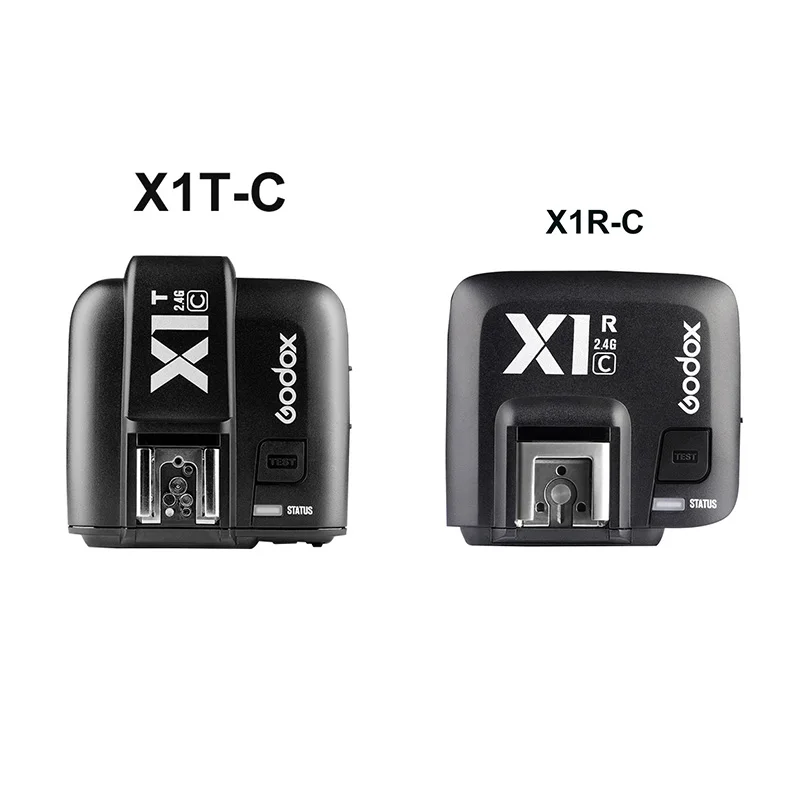 Godox X1 комплект ttl 2,4G беспроводной триггерный передатчик вспышки и приемник для Canon для Nikon для sony godoxTT685 V860 Вспышка speedlite - Цвет: X1 kit for Canon