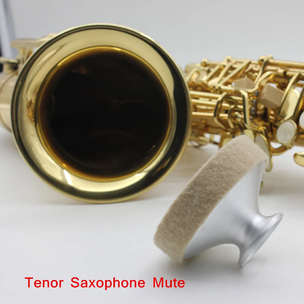 Hot sale Saxophone Mute Silencer for Tenor Saxophone Sax Metal Dampener