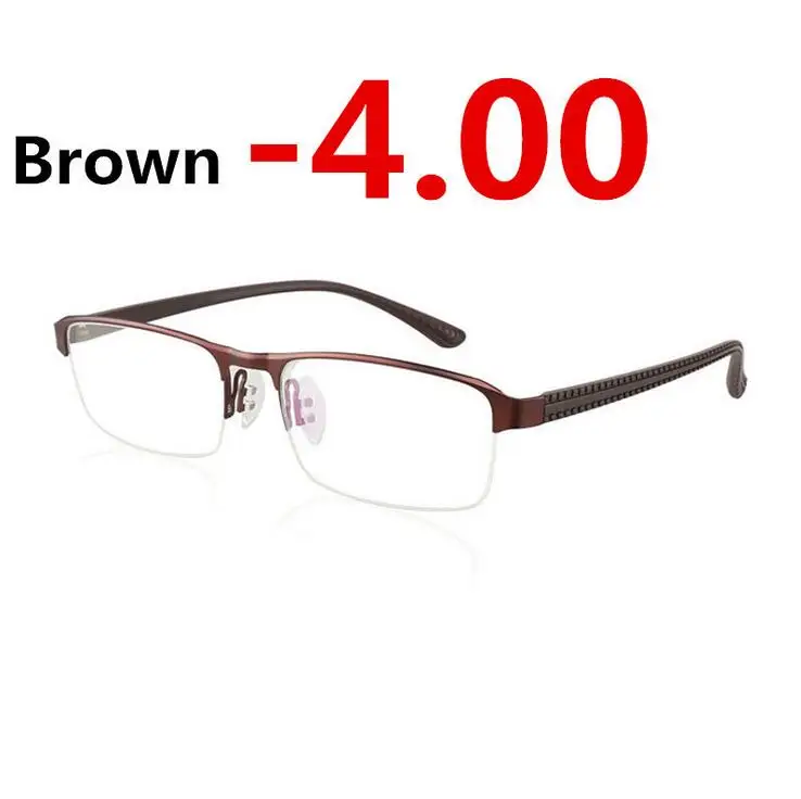 Солнцезащитные фотохромные очки для близорукости для мужчин, наружные тени для мужчин, очки для близорукости, анти-УФ очки для близоруких от 0 до-4,0 - Цвет оправы: Myopia 400