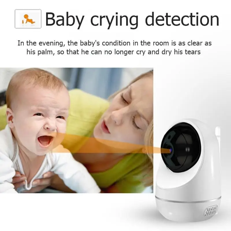 HD 1080 P IP камера двухстороннее беспроводной инфракрасный ночное видение Wi Fi видеоняни и Радионяни