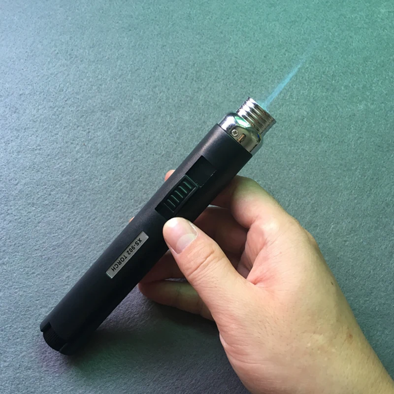 

MX-DEMEL Outdoor Lighter Torch Jet Refillable Fuel Welding Flame Pencil Butane Gas Soldering Pen