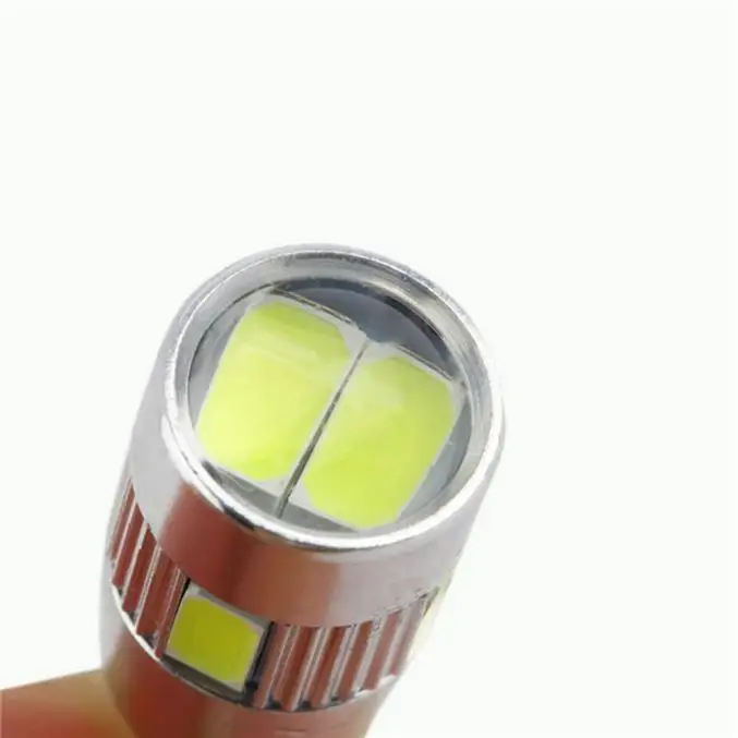 Авто 1 шт. HID Белый T10 W5W 5630 6 SMD автомобильная светодиодная лампа Dec08|car light|lamp lamplamp led |