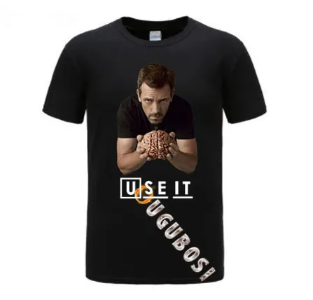 Новая Лицензированная футболка для взрослых Ho use M.D Use It Brain In Hand|Футболки| |
