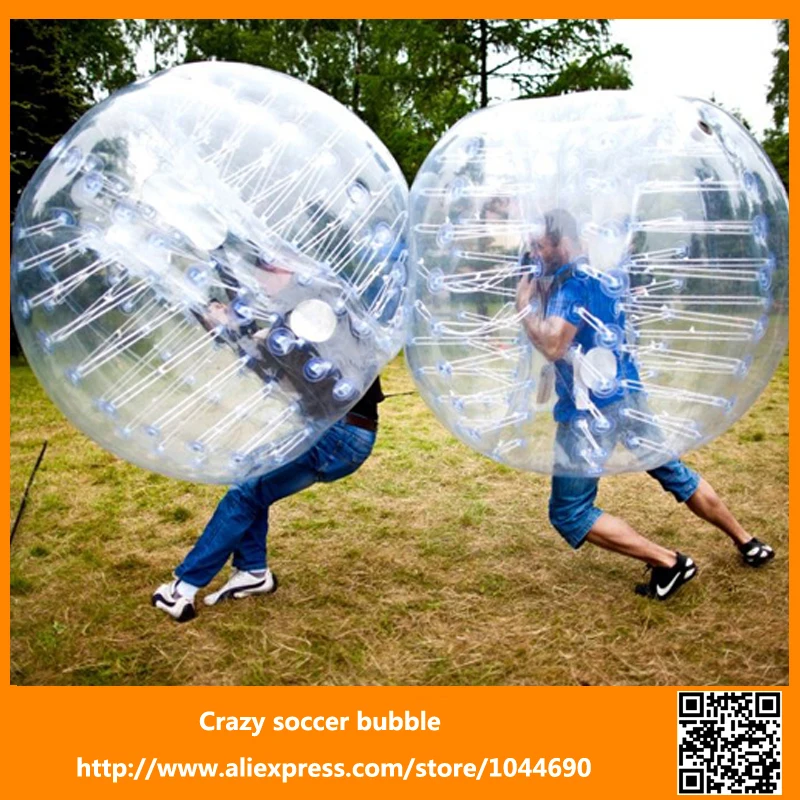 Lowest inflatable buddy bumper ball