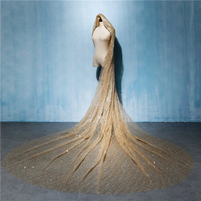 

Mingli Tengda New Bridal Veils One Layer Wedding Veil with Comb Wedding Accessories velo novia 3 metros velos de novia 2018