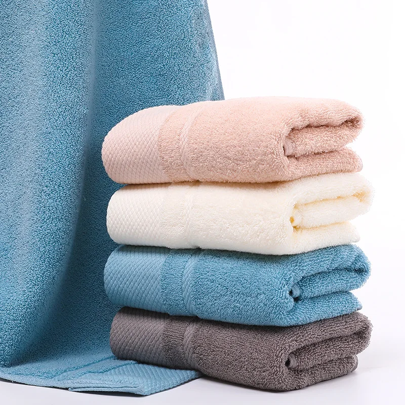 1pc Soft 33*73cm Cotton face Towels bathroom for Adults for home Hotel Sheets High Quality Face Washing 4 colors Break Towels