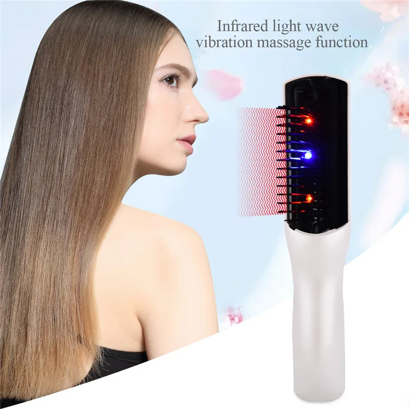 Multi functional Infrared Electric Head Massage Comb Stop Hair Loss