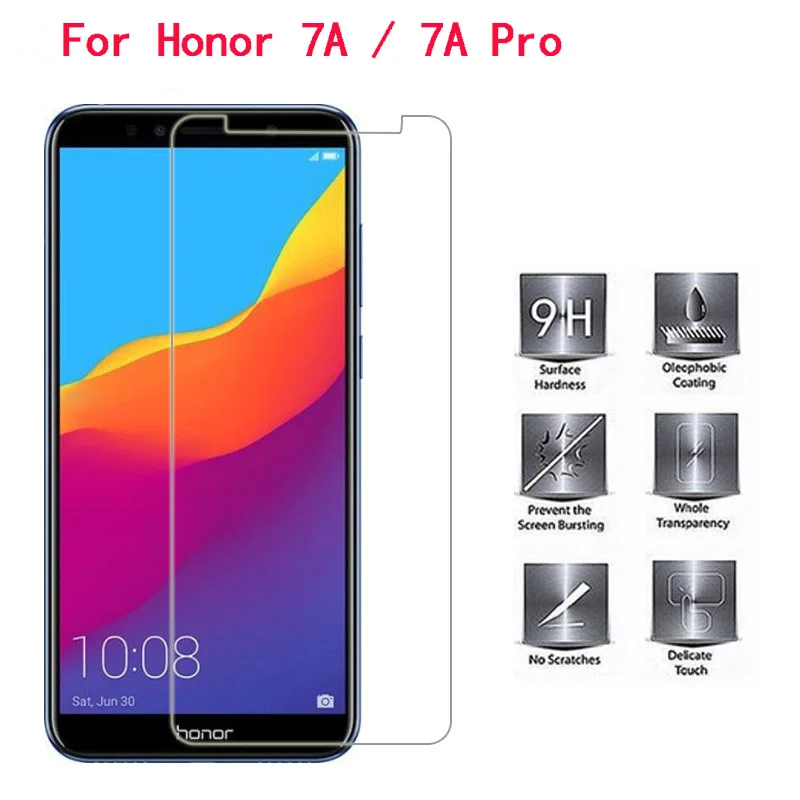 чехол на honor 7a pro Закаленное стекло для huawei Honor 7A 5 45 &quotЗащитная пленка экрана