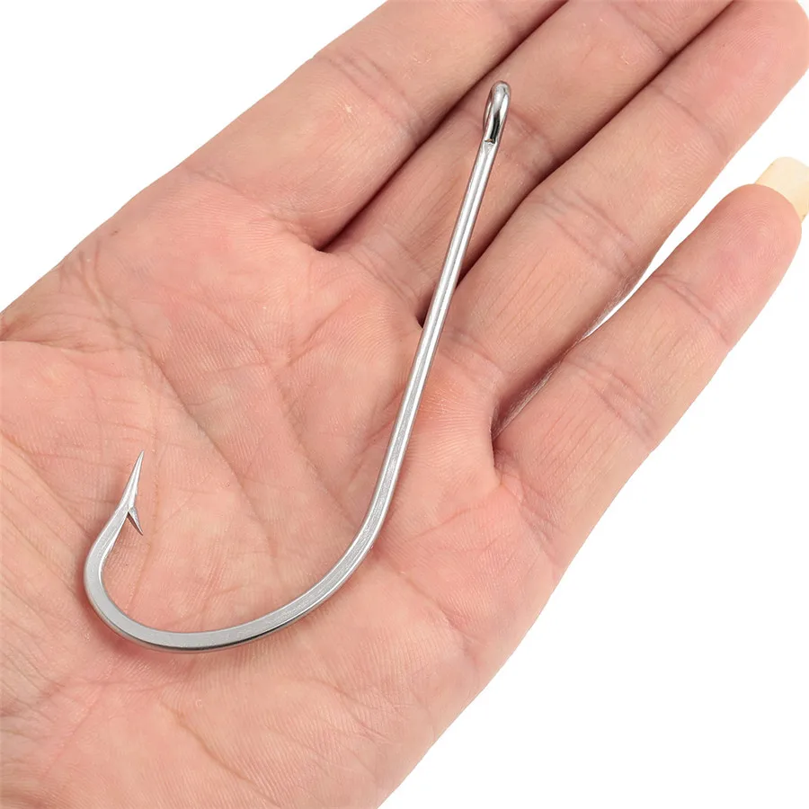 5PCS-Sea-Fishing-Hooks-Anzol-Peche-Silver-Stainless-Steel-Fishhook-Fishing-Tackle-10-0-9-0 (3)