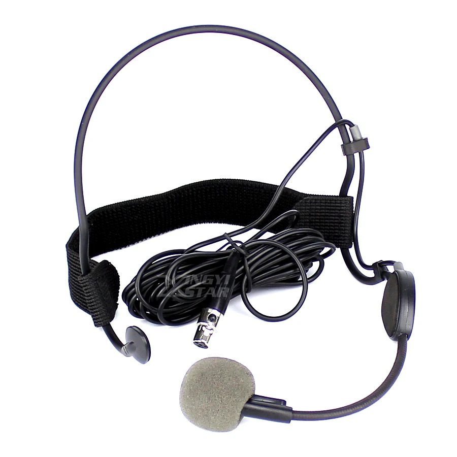 WH20TQG Mini XLR 4 контактный динамик TA4F динамическая гарнитура с микрофоном для