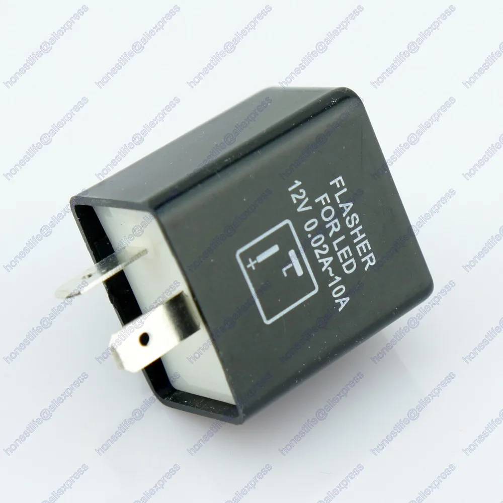 12V 2 Pin Motorcycle Motorbike Universal LED Turn Signal Indicator