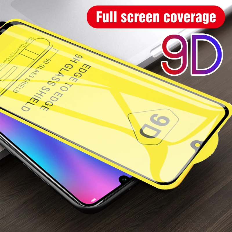 

9D Full Glue Screen Protector on for Huawei Honor 20 Glass Cover Film for Huawei Honor 10 Lite 8X Protective Tempered Film light