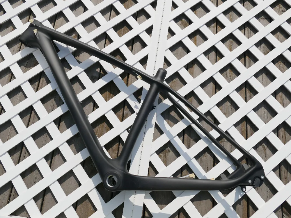 Top Outlets 26ER Frame - Toray Carbon UD Glossy Matt Matte Disc Brake Frame Mountain Bike MTB 26ER BB30 Frame 17" M Size 3 Top Outlets 26ER Frame - Toray Carbon UD Glossy Matt Matte Disc Brake Frame Mountain Bike MTB 26ER BB30 Frame 17" M Size 3