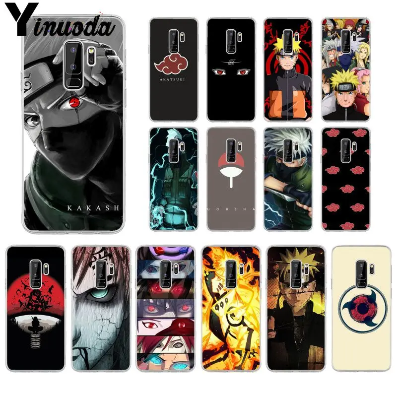 

Yinuoda Hokage Naruto Kakashi Coque Shell Phone Case for Samsung S9 S9 Plus S8 S8plus S7 S6 S5 Cover