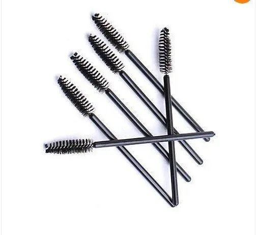 disposable 500pcs eyelash brush mascara wands applicator curls eyelash brush