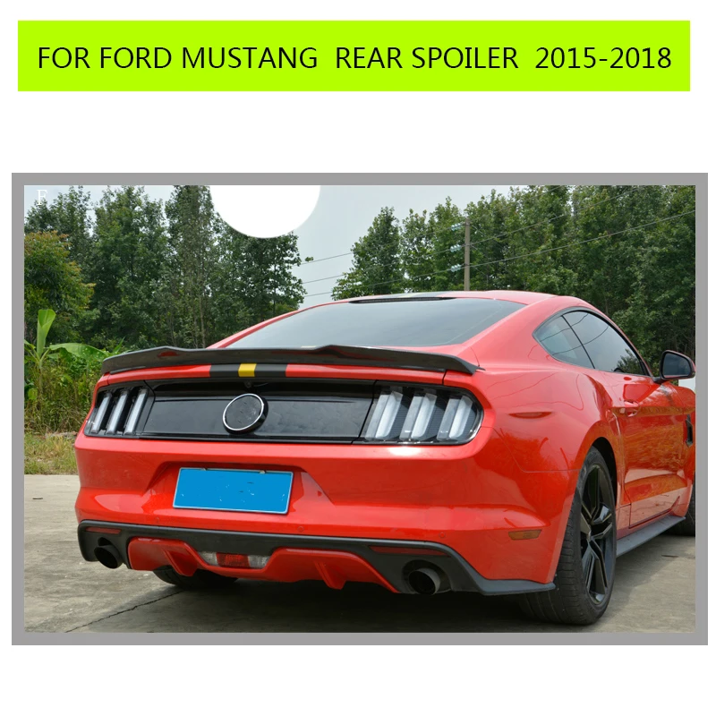 Mustang Carbon Spoiler Rear Wing for Ford Mustang GT Coupe 2015 2016