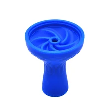 6-винты Дизайн Силиконовая чаша для кальяна силиконовая головка для кальян черная Патока чаша