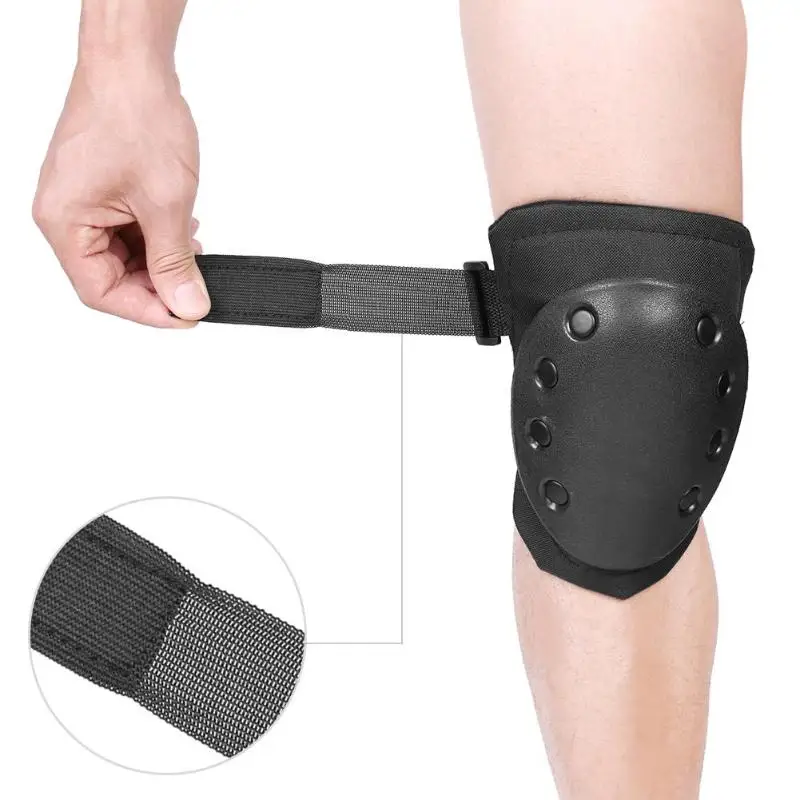 Bundled Protective Knee Pad Elbow Support Kneepads Sports Protective