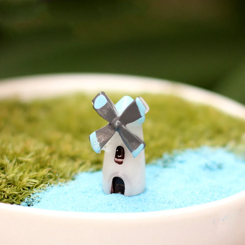 Популярное садовое украшение миниатюрное DIY ремесло кукольный домик Декор горшок Фея микро-ландшафт мха тяжесть