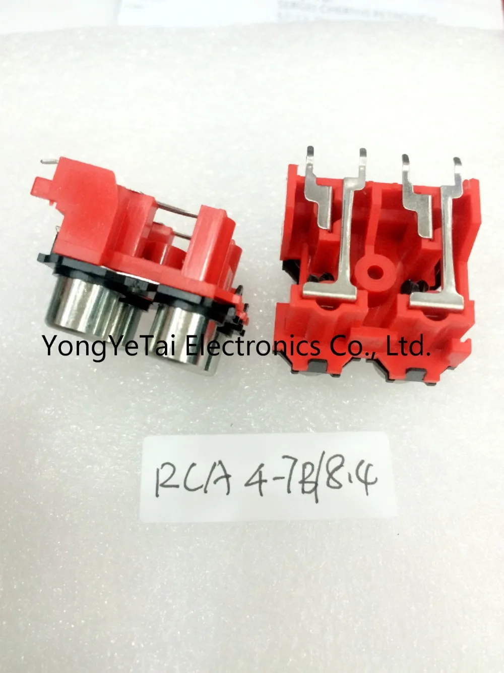 Гнездо для аудиовхода YYT с 4 отверстиями и четырьмя блок AV RCA 7B 8 Jack аудиовход|rca audio