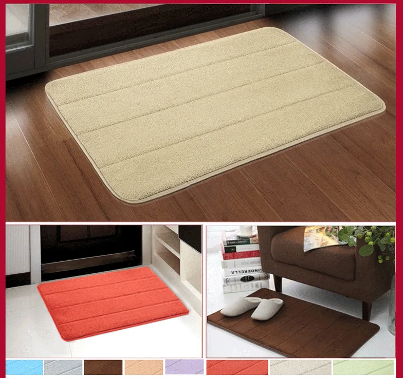 Nicerug Top Quality Memory Foam Water Absorbing Non Slip Soft