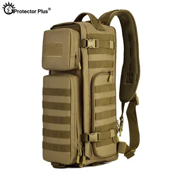 

PROTECTOR PLUS Tactical Military Fan Airborne Bag Outdoor Multi-function Large Shoulder Backpack Durable Hiking Assault bag