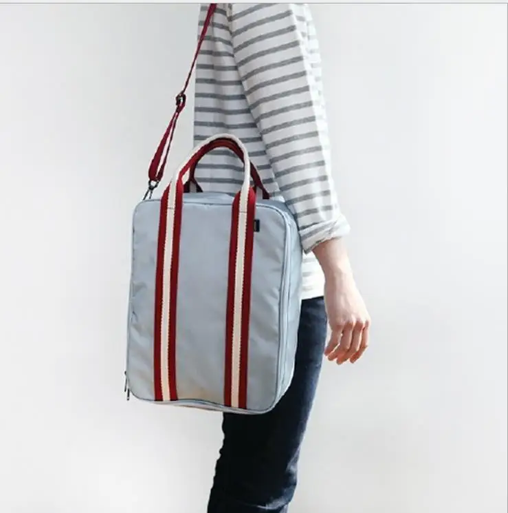 Новый бренд нейлон водонепроницаемая сумка для одежды Для мужчин дорожные сумки складной чемодан большой Ёмкость выходные саквояж