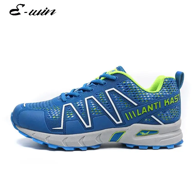 2016 Autumn Plus Size 37-46 Men Fashion Sneakers Breathable Mesh Brand Design Flats Mixed Color Lace up Outdoor Casual Shoes