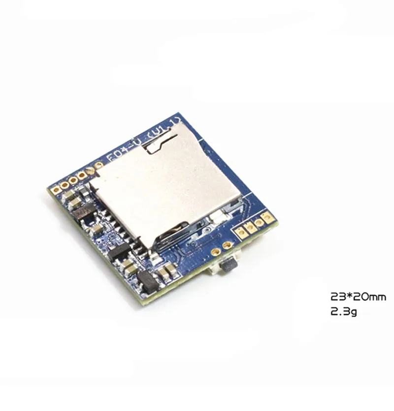 FPV видео модуль DVR для RC гоночный Дрон фиксированное крыло аэрофотосъемка 720 P видео HD 4pin 1,0 мм FPV модуль DVR маленькая пилотная часть