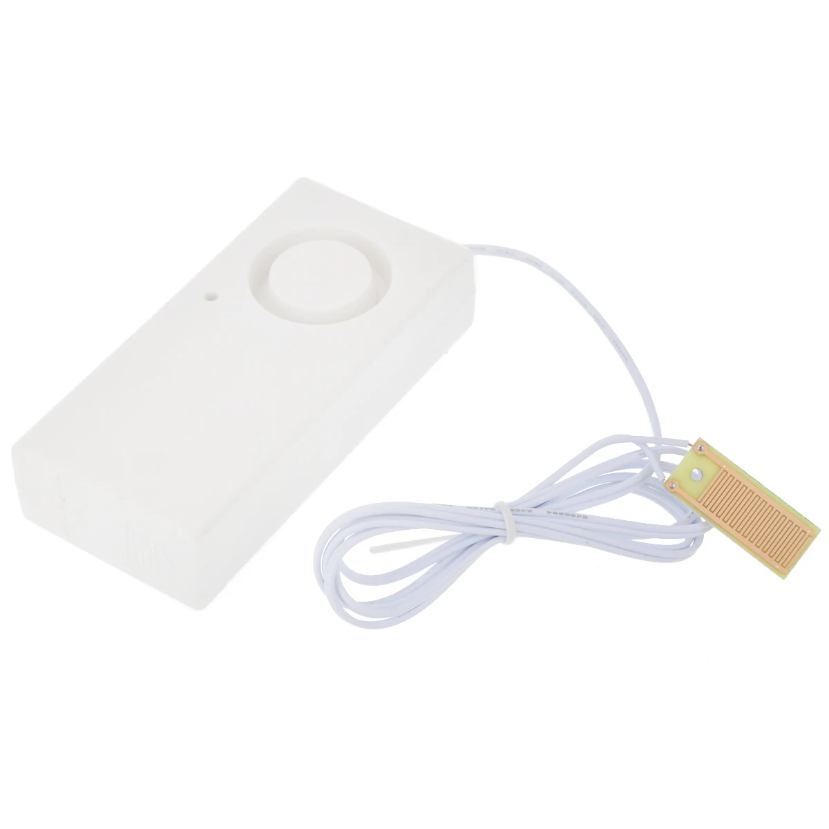 White Home Alarm Water Leakage Alarm Detector Independent Water Leak Sensor Detection Flood Alert Overflow Security Alarm System